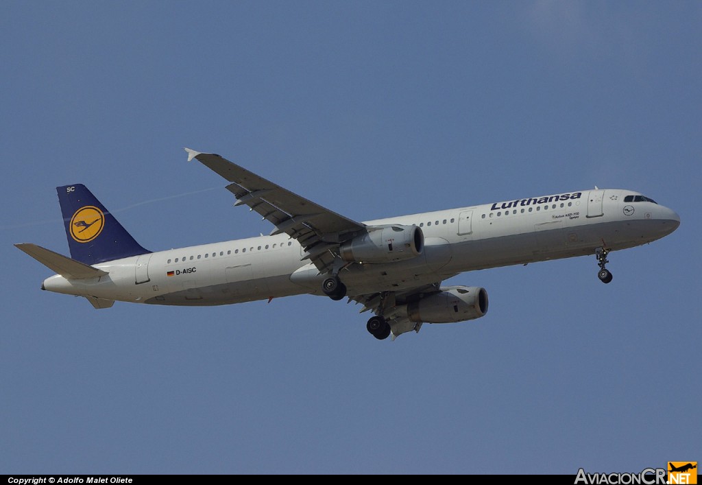 D-AISC - Airbus A321-231 - Lufthansa