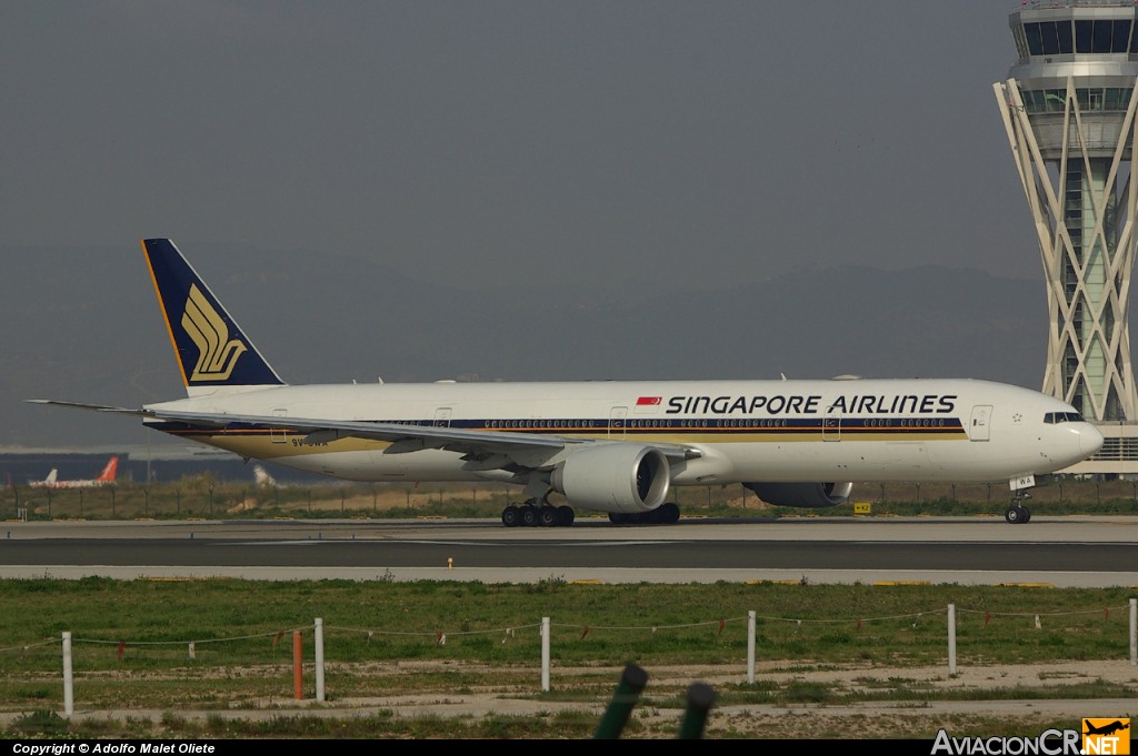 9V-SWA - Boeing 777-312-ER - Singapore Airlines