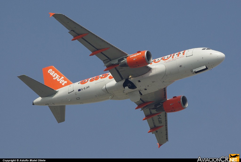 G-EJAR - Airbus A319-111 - EasyJet Airline