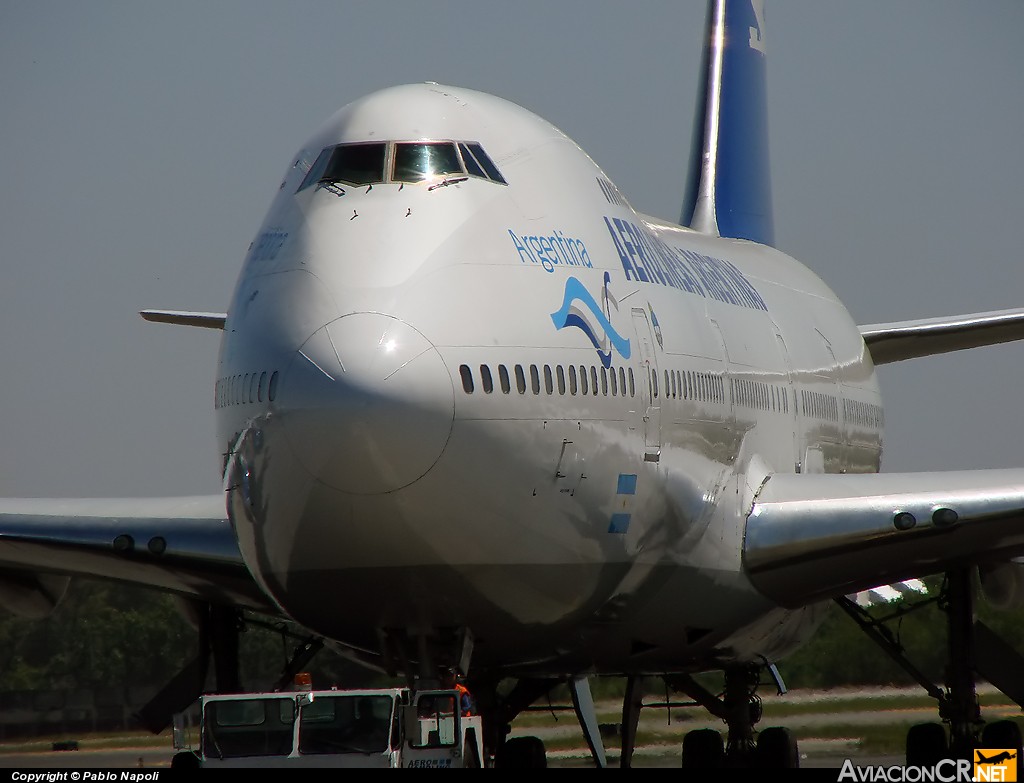 LV-OPA - Boeing 747-287B - Aerolineas Argentinas