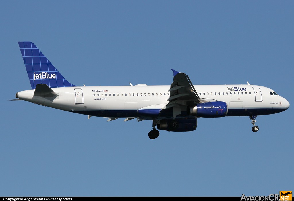 N535JB - Airbus A320-232 - Jet Blue