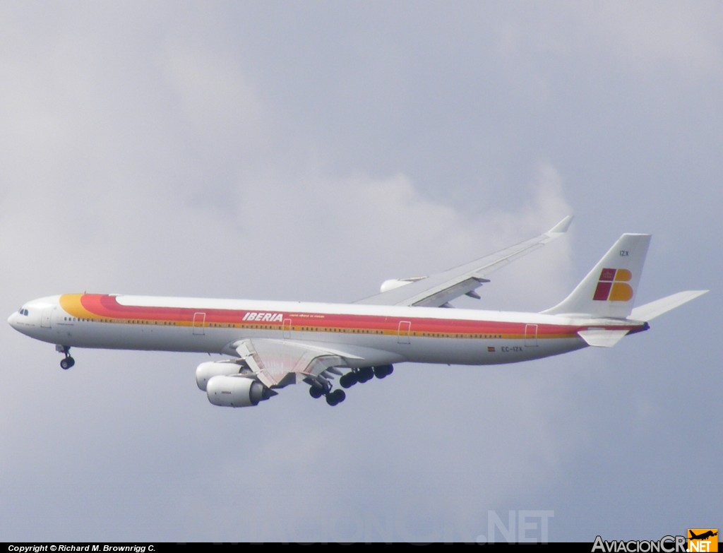 EC-IZX - Airbus A340-642 - Iberia