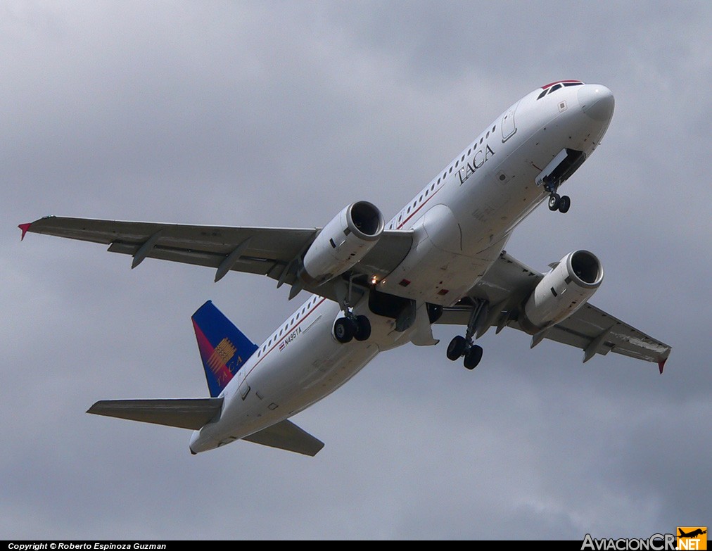 N495TA - Airbus A320-233 - TACA