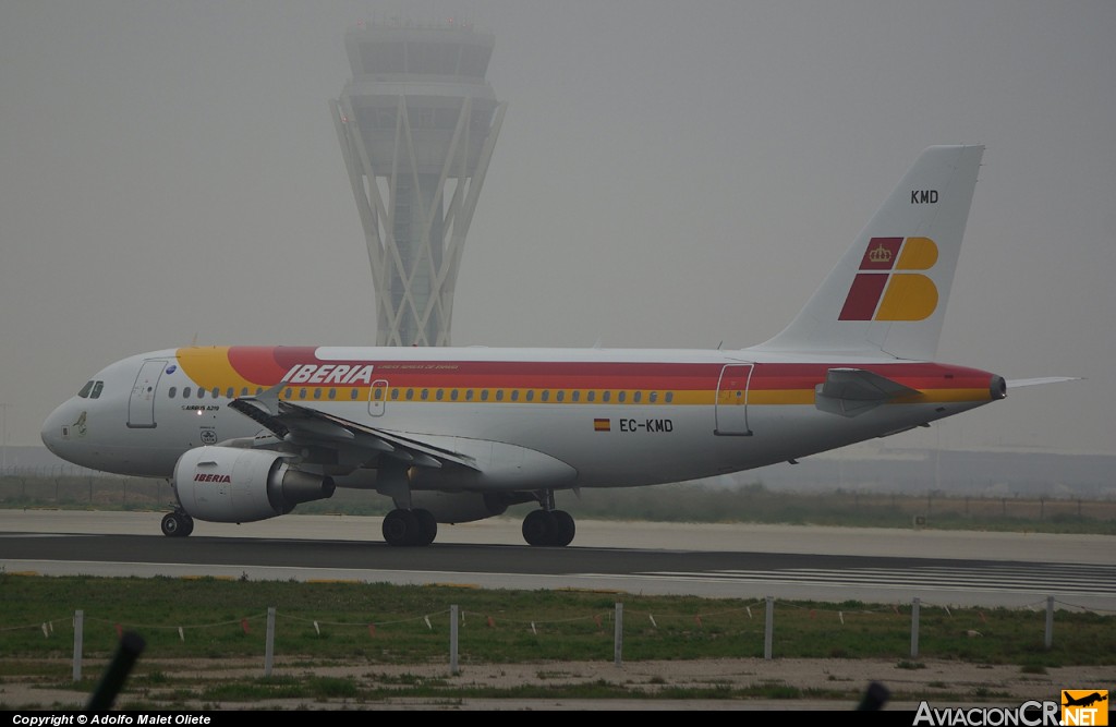 EC-KMD - Airbus A319-111 - Iberia