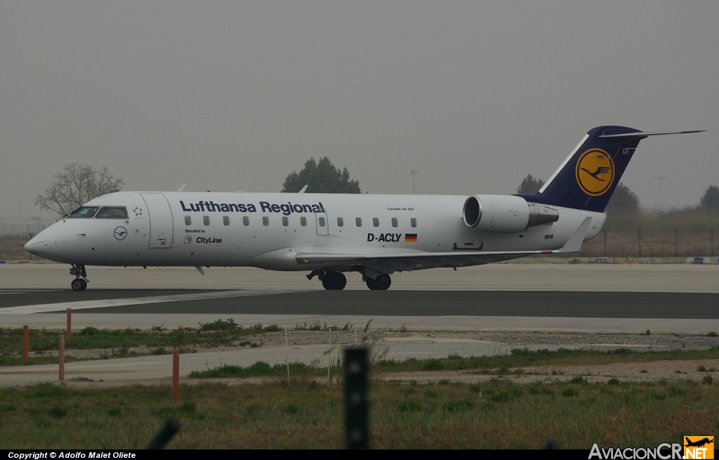 D-ACLY - Canadair CL-600-2B19 Regional Jet CRJ-100LR - Lufthansa Cityline