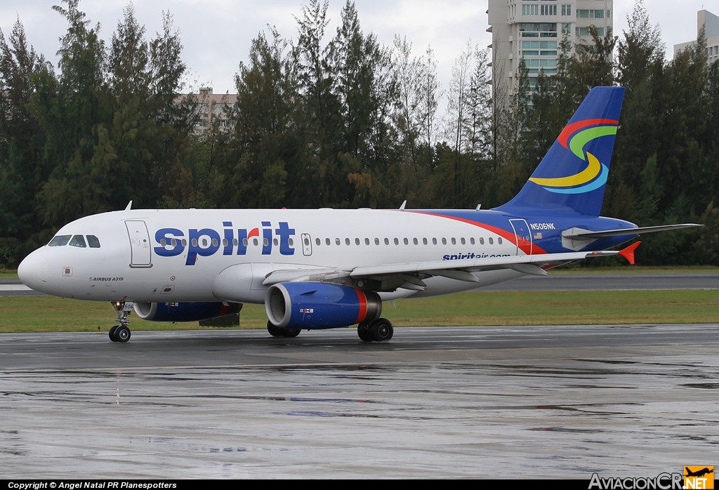 N506NK - Airbus A319-132 - Spirit Airlines