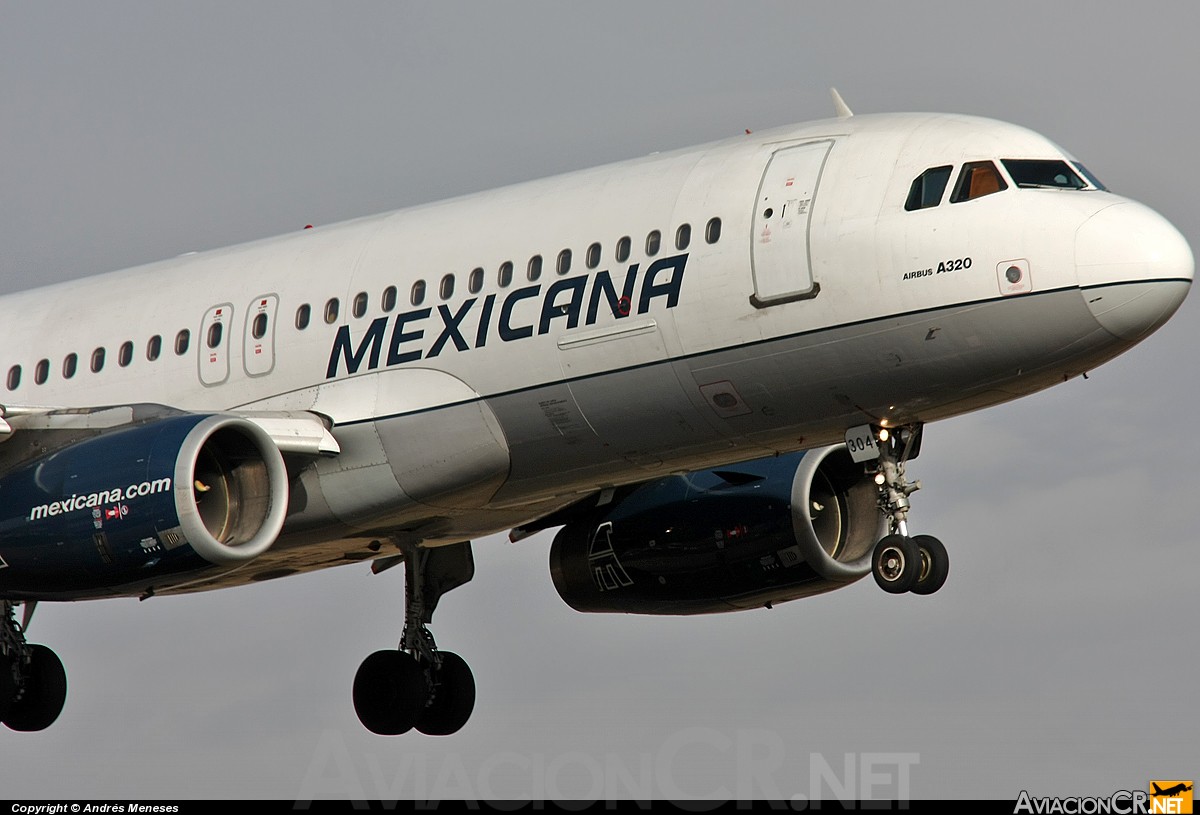 N304ML - Airbus A320-231 - Mexicana