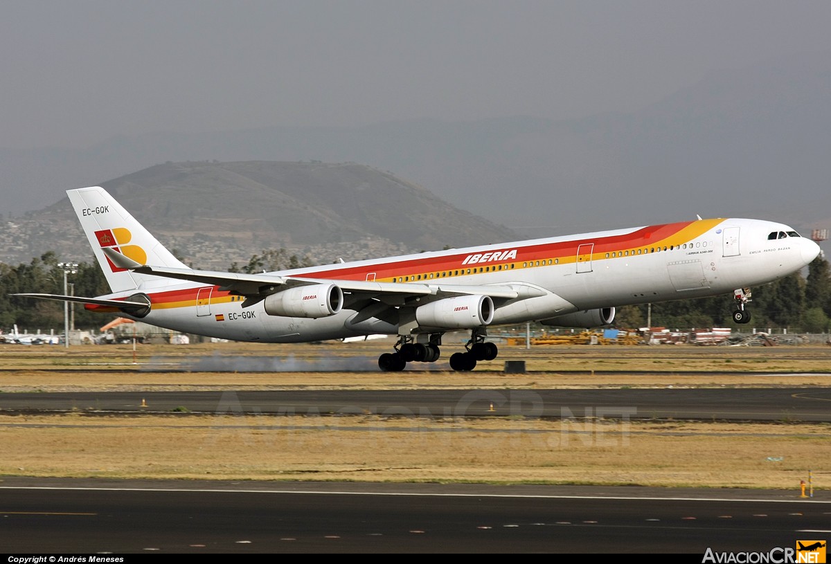 EC-GQK - Airbus A340-313X - Iberia