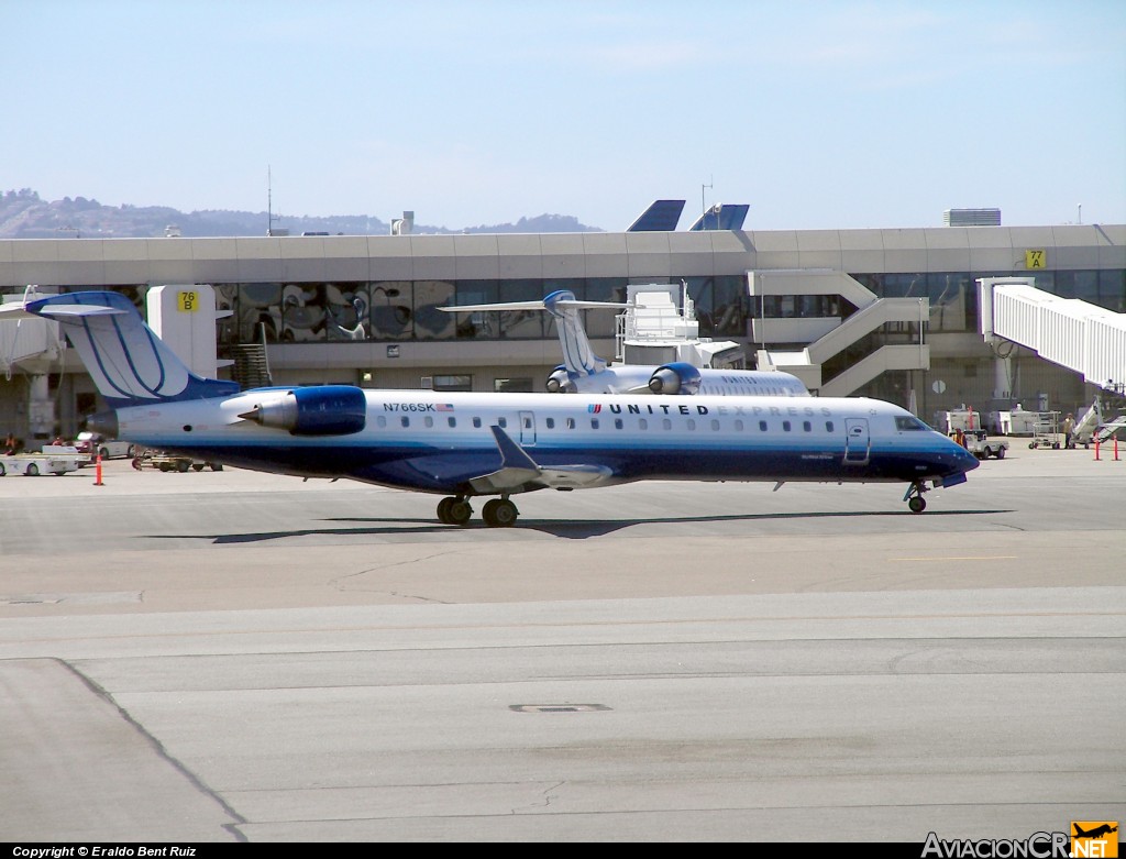 N766SK - Bombardier CRJ-702 - United Express (SkyWest Airlines)
