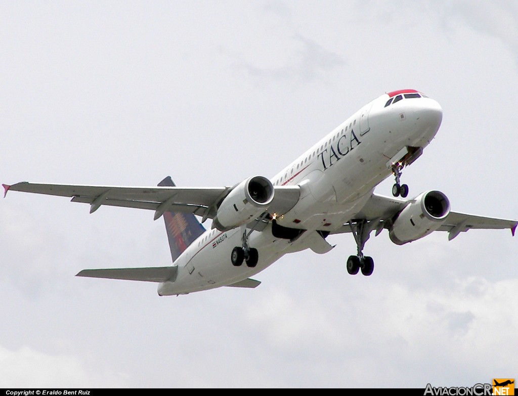 N493TA - Airbus A320-233 - TACA