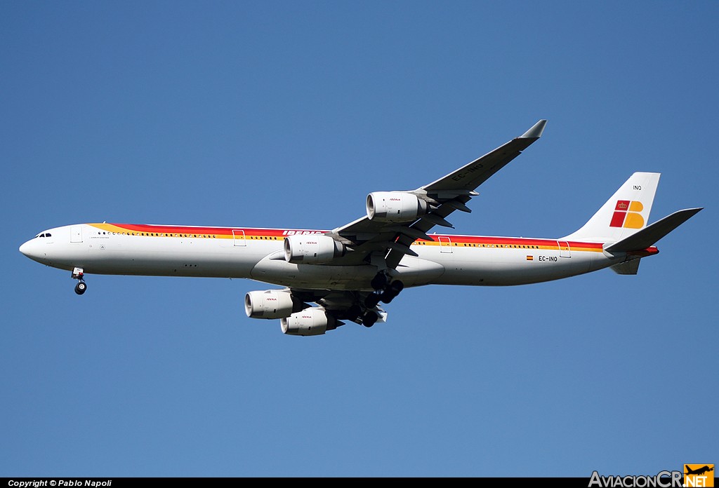 EC-INO - Airbus A340-642 - Iberia