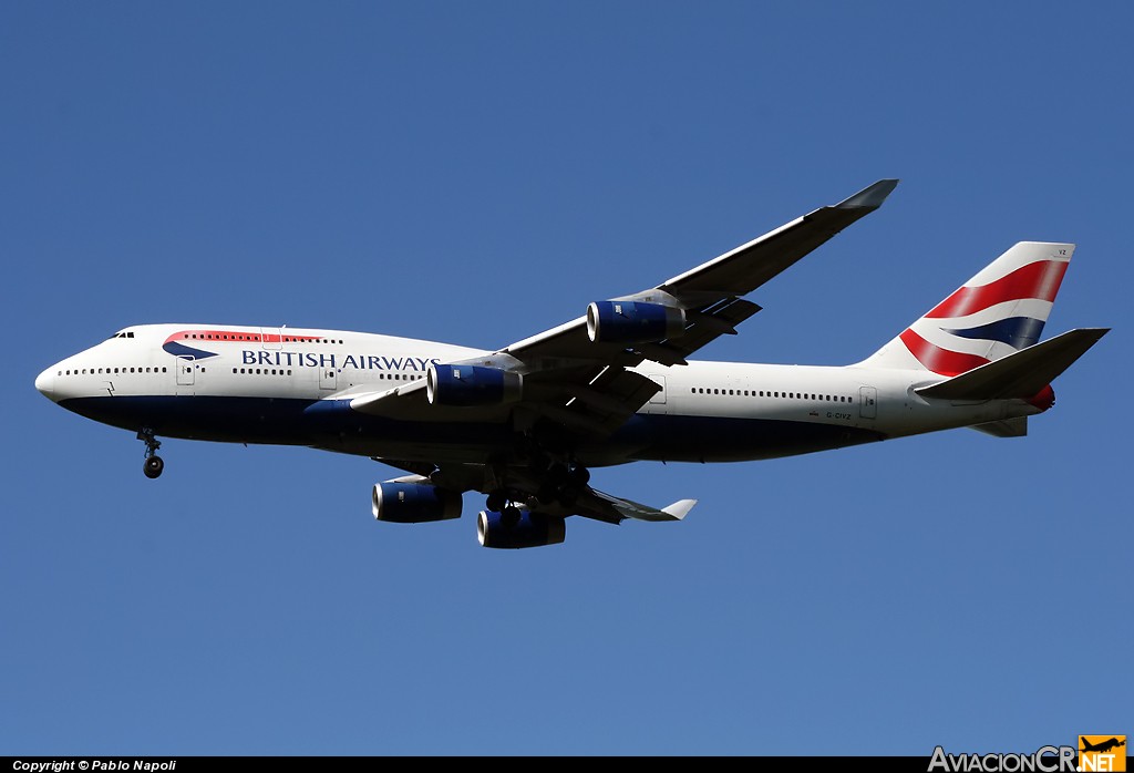 G-CIVZ - Boeing 747-436 - British Airways