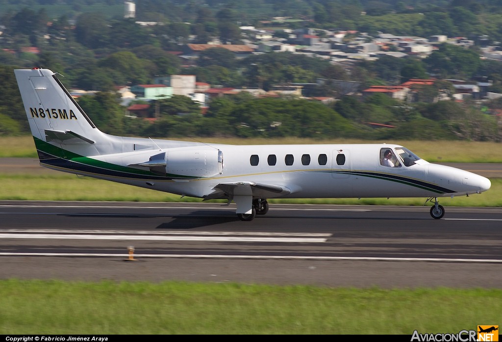 N815MA - Cessna 550B Citation Bravo - Privado