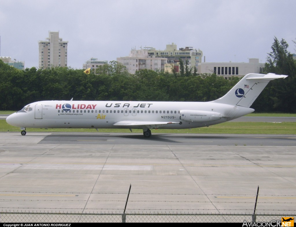 N215US - McDonnell Douglas DC-9-32 - USA Jet
