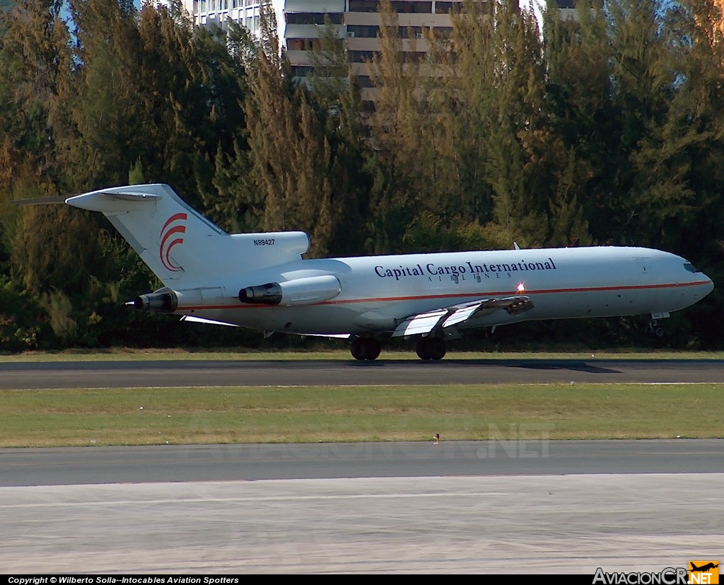 N89427 - Boeing 727-233/Adv(F) - Capital Cargo International Airlines