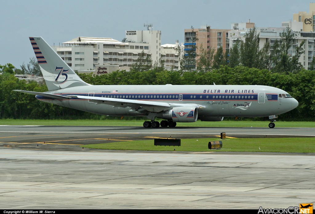 N102DA - Boeing 767-232 - Delta Air Lines