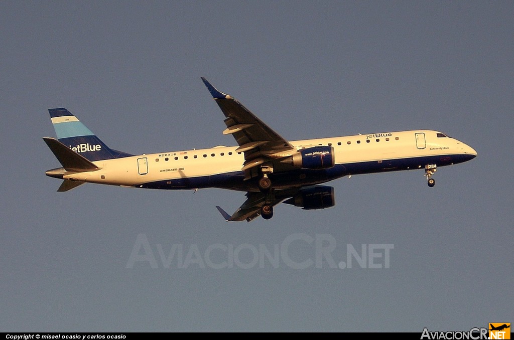 N284JB - Embraer 190-100 IGW - Jet Blue