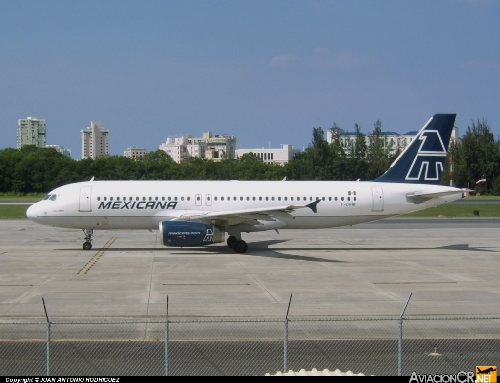 F-OHMF - Airbus A320-231 - Mexicana
