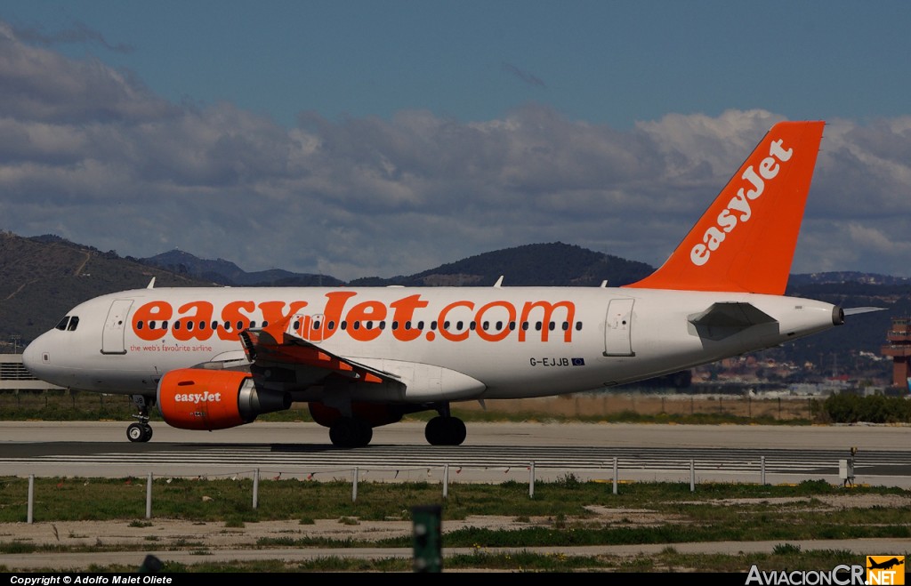 G-EJJB - Airbus A319-111 - EasyJet Airlines