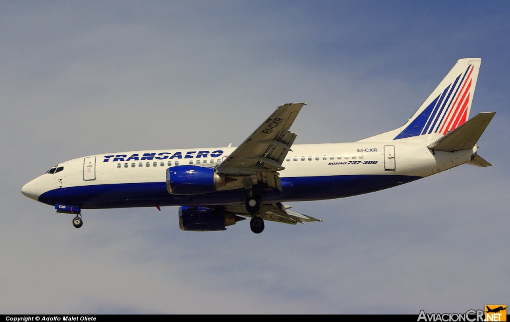 EI-CXR - Boeing 737-329 - Transaero Airlines