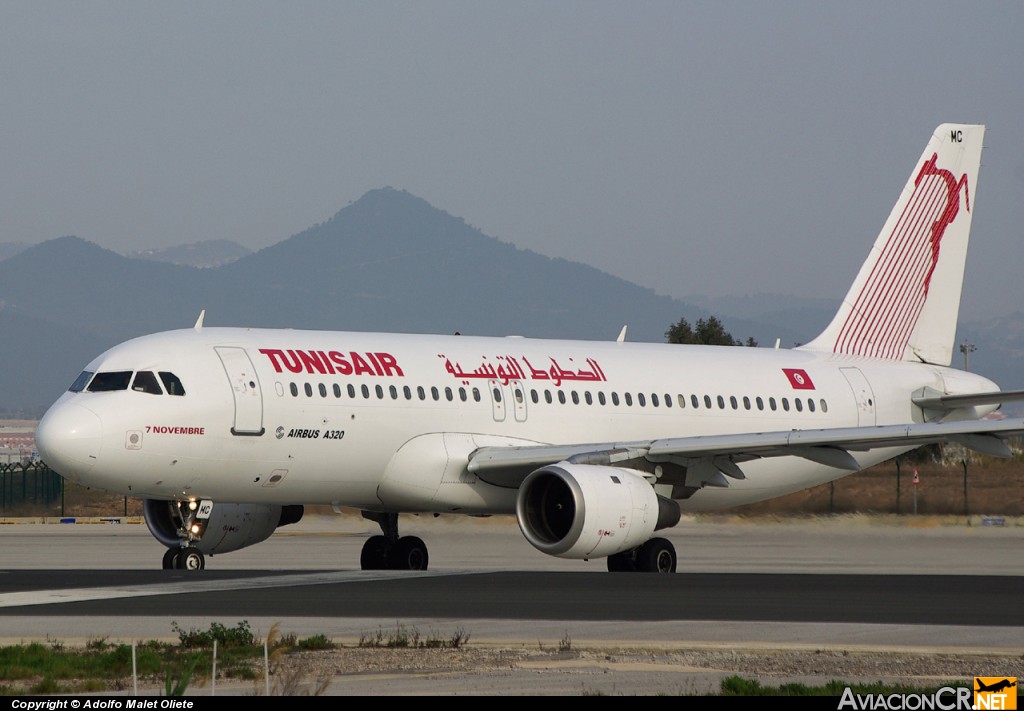 TS-IMC - Airbus A320-211 - Tunisair