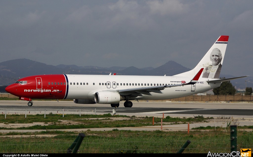 LN-NOC - Boeing 737-81Q - Norwegian Air Shuttle