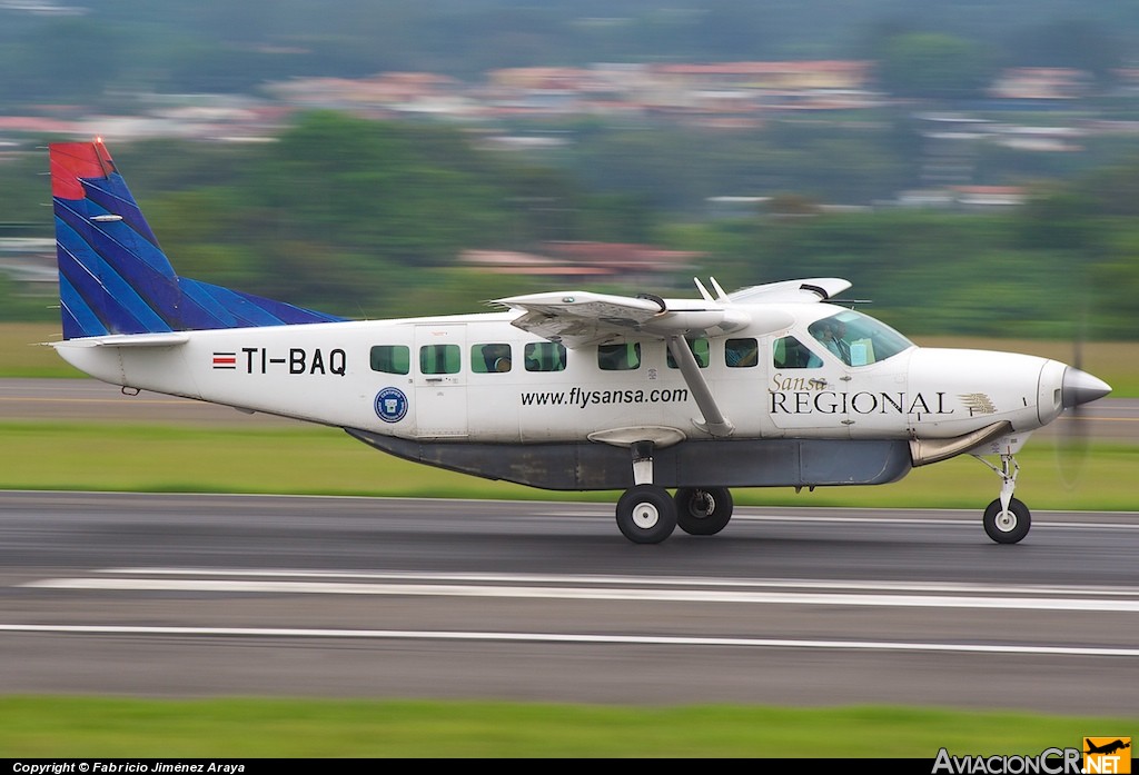 TI-BAQ - Cessna 208B Grand Caravan - SANSA - Servicios Aereos Nacionales S.A.