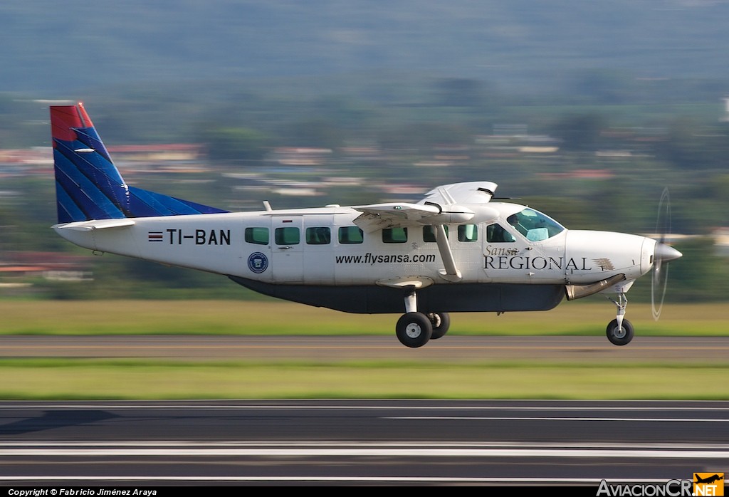 TI-BAN - Cessna 208B Grand Caravan - SANSA - Servicios Aereos Nacionales S.A.