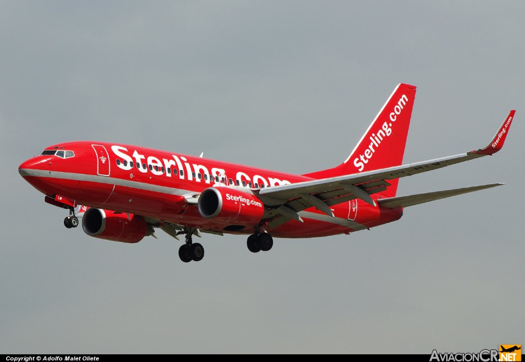 OY-MLW - Boeing 737-73S - Sterling