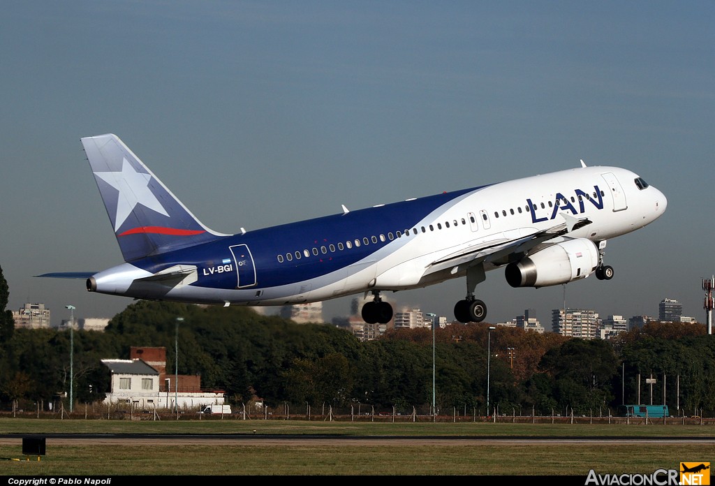 LV-BGI - Airbus A320-233 - LAN Argentina