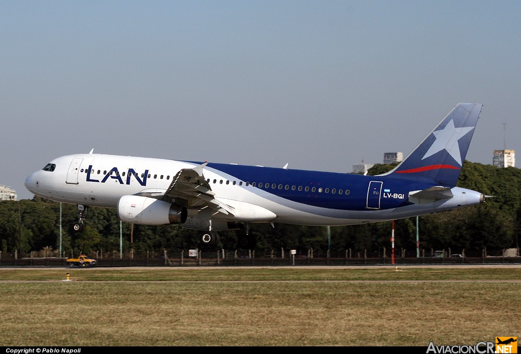 LV-BGI - Airbus A320-233 - LAN Argentina