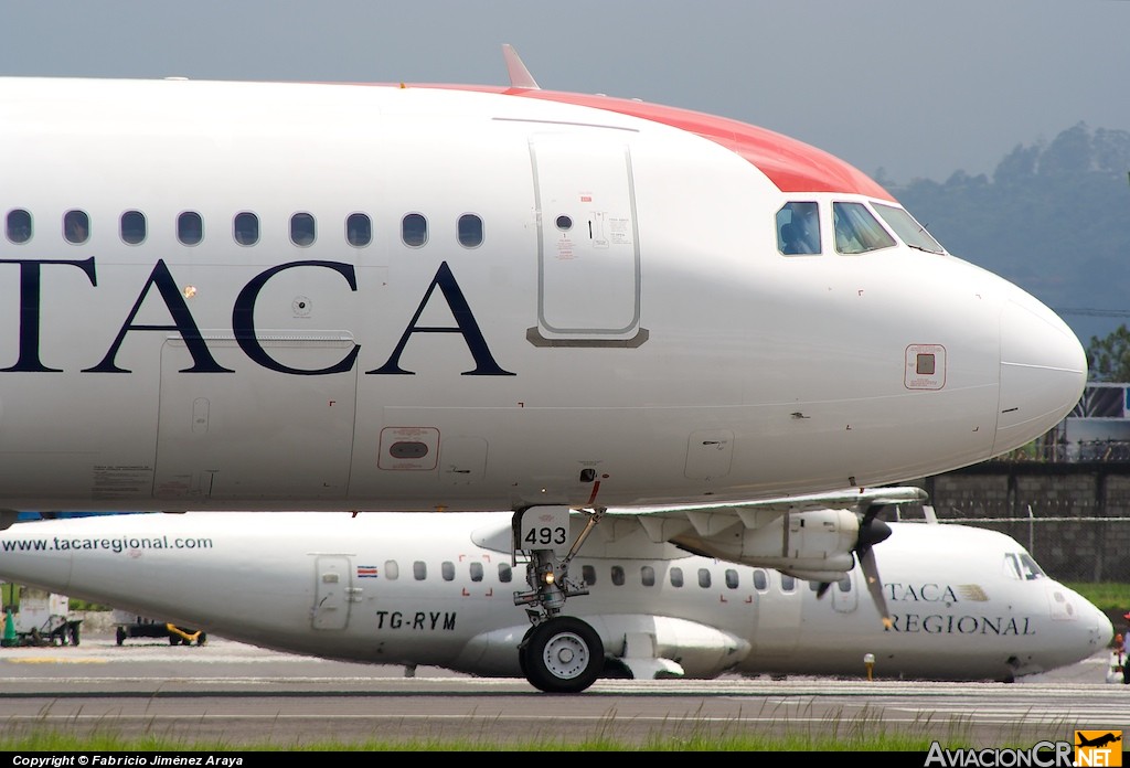 N493TA - Airbus A320-233 - TACA