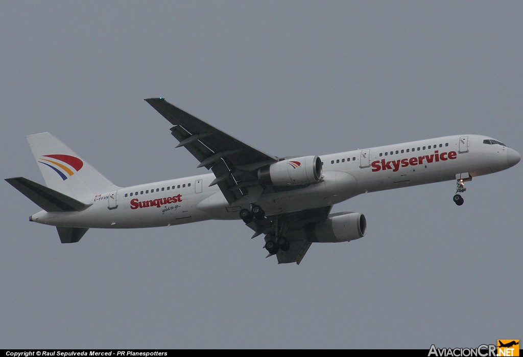C-FFAN - Boeing 757-21K - Skyservice Airlines