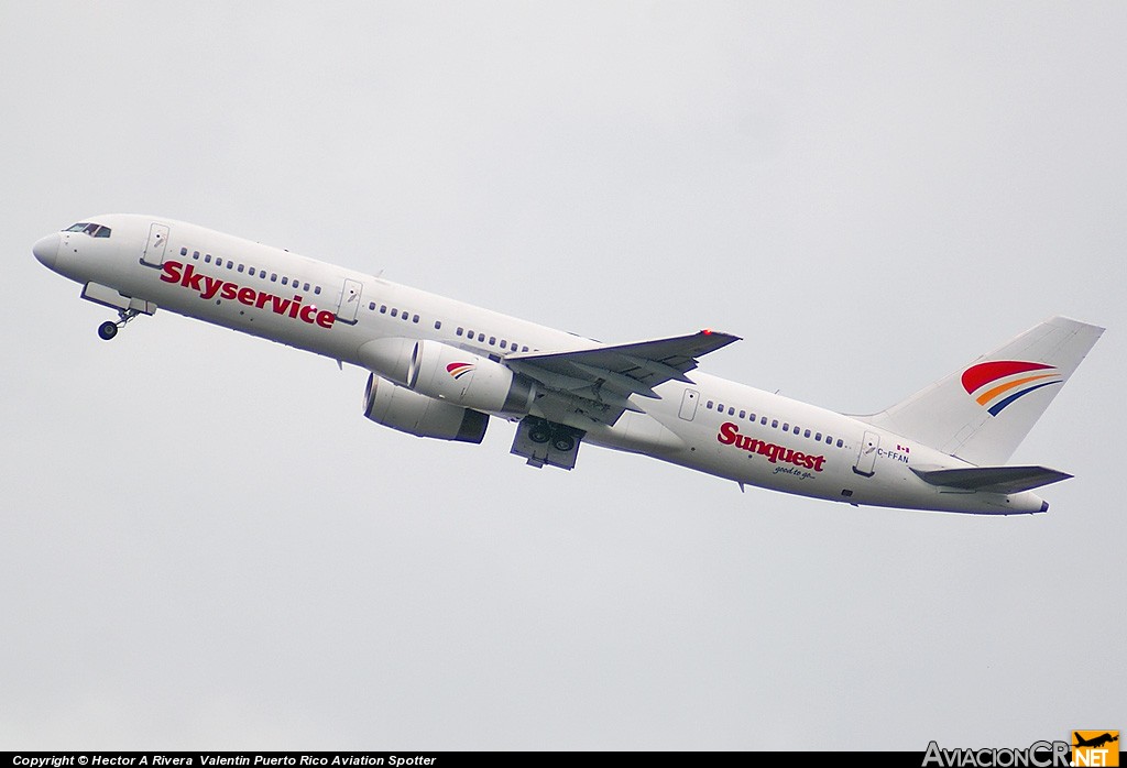 C-FFAN - Boeing 757-21K - Skyservice Airlines