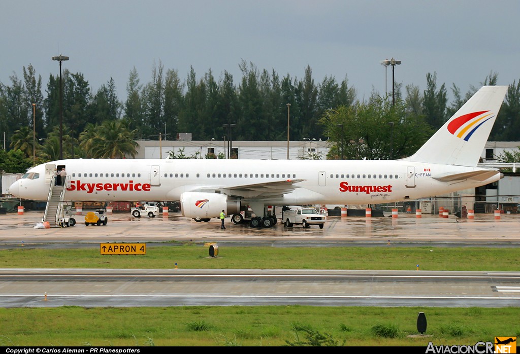 C-FFAN - Boeing 757-21K - Skyservice Airlines