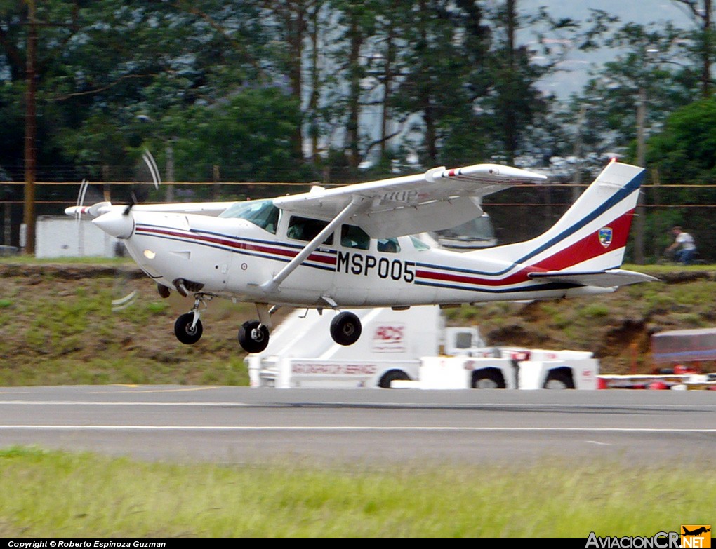 MSP005 - Cessna U206G/Soloy Turbine 206 - Ministerio de Seguridad Pública - Costa Rica