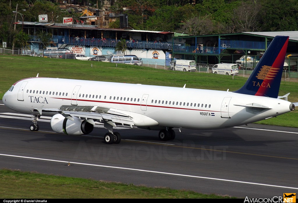 N568TA - Airbus A321-231 - TACA