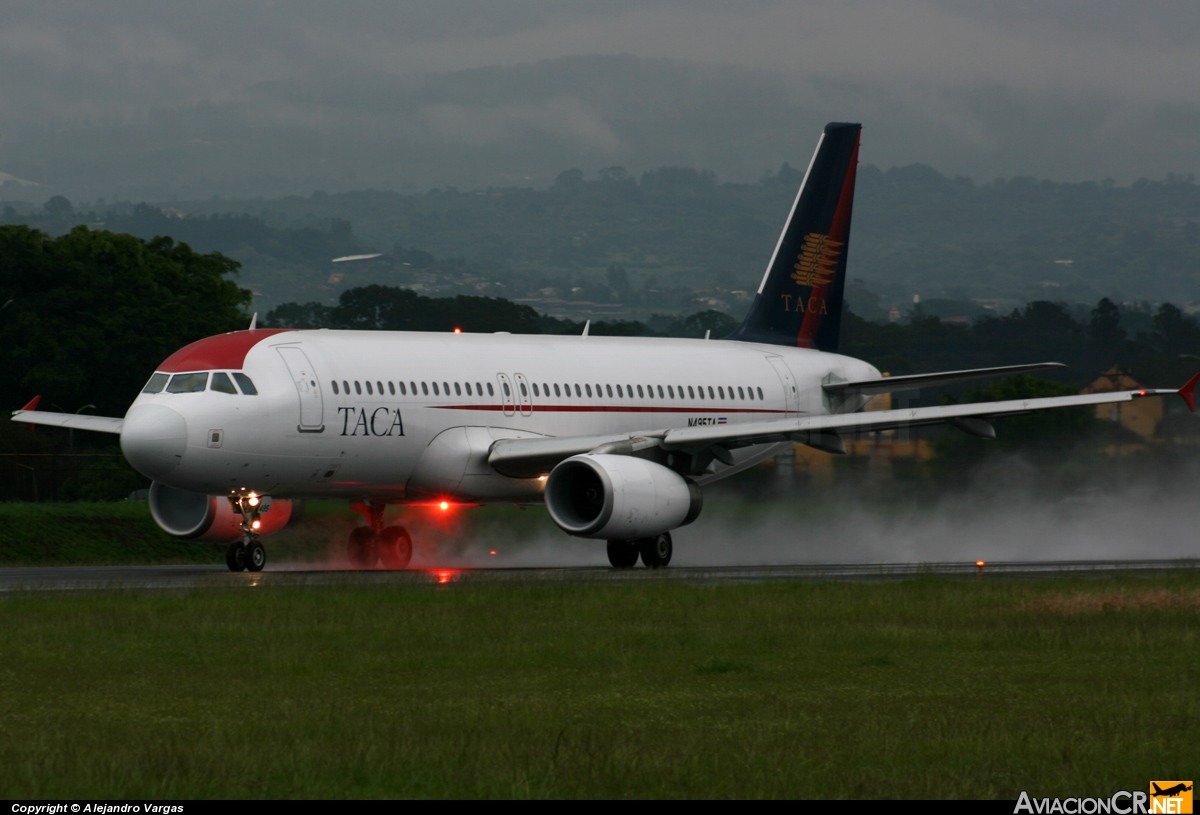 N495TA - Airbus A320-233 - TACA