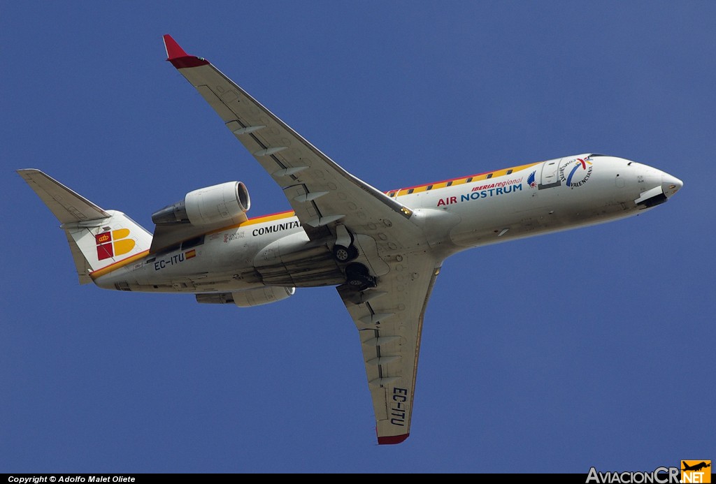 EC-ITU - Bombardier CRJ-200ER - Air Nostrum (Iberia Regional)