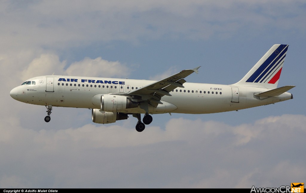 F-GFKH - Airbus A320-211 - Air France