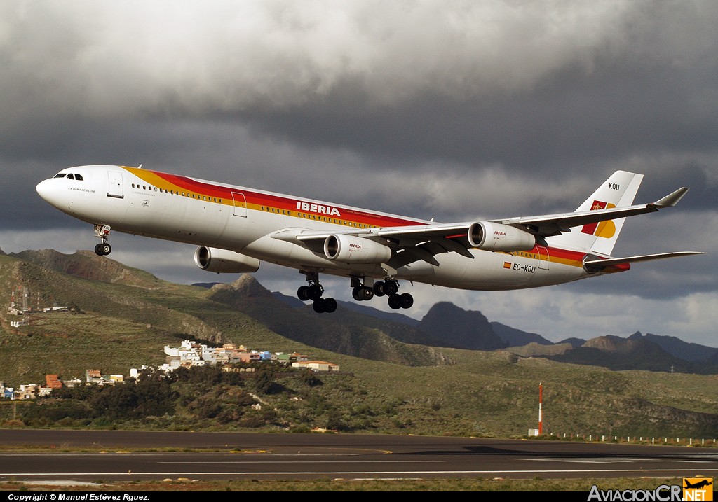 EC-KOU - Airbus A340-313 - Iberia