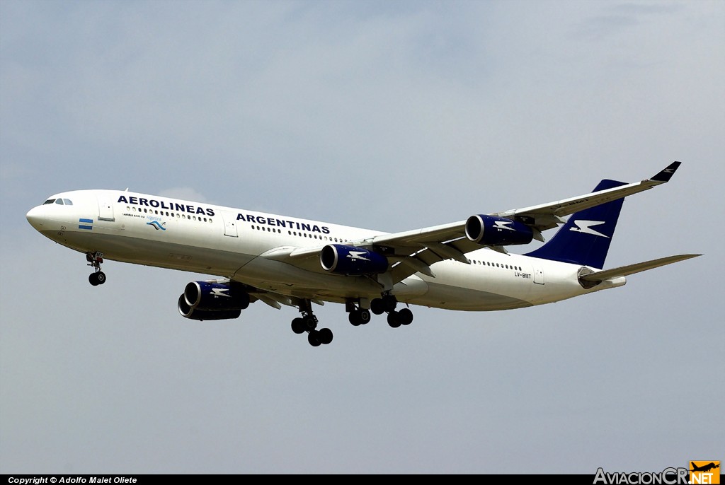 LV-BMT - Airbus A340-312 - Aerolineas Argentinas