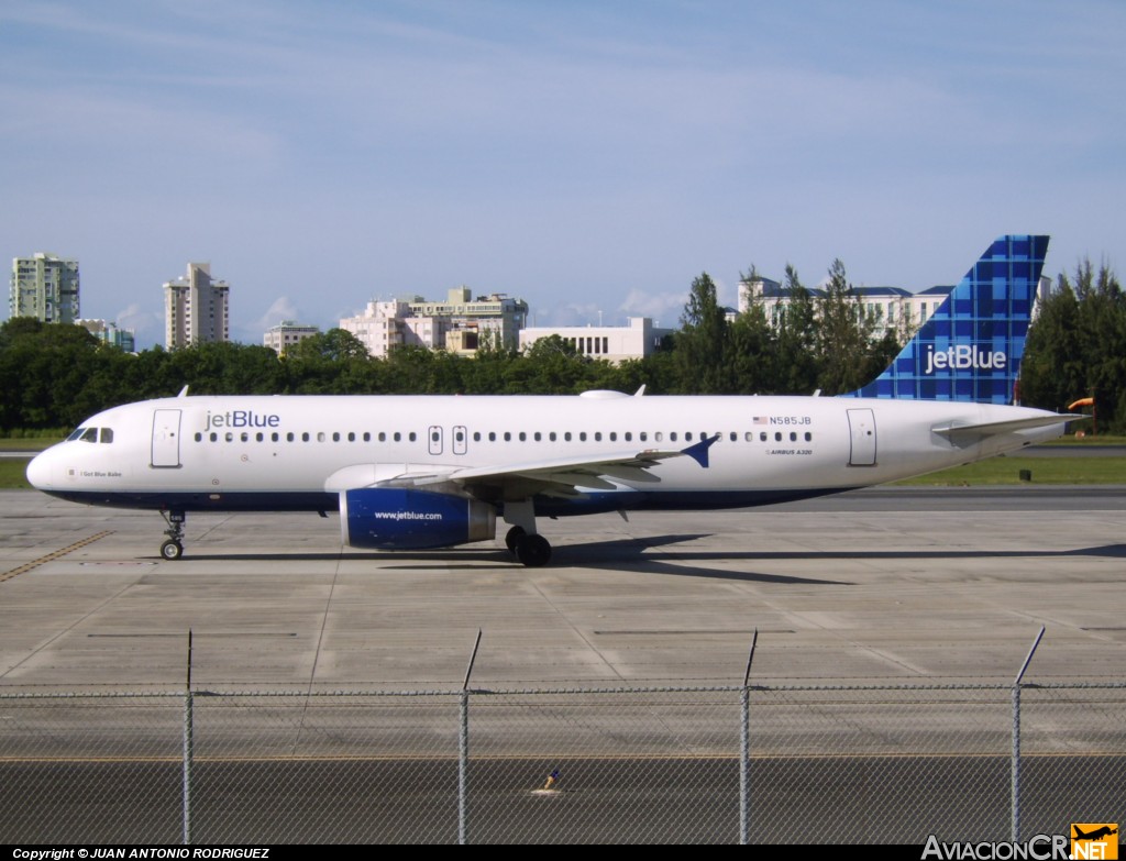 N585JB - Airbus A320-232 - Jet Blue