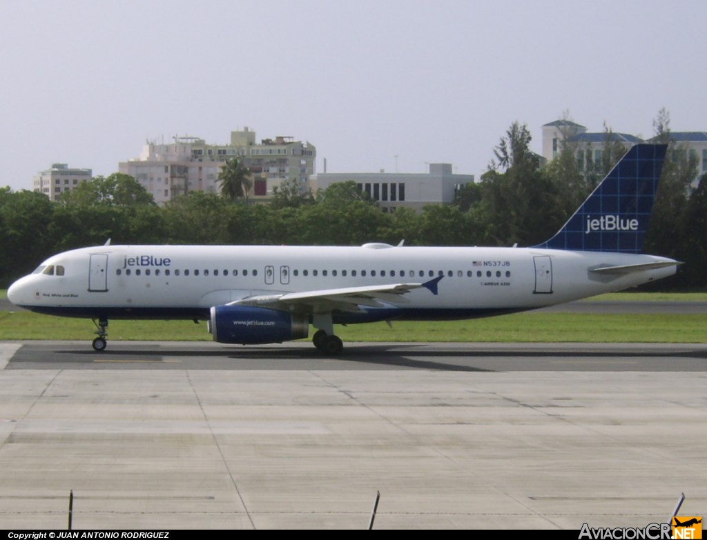 N537JB - Airbus A320-232 - Jet Blue