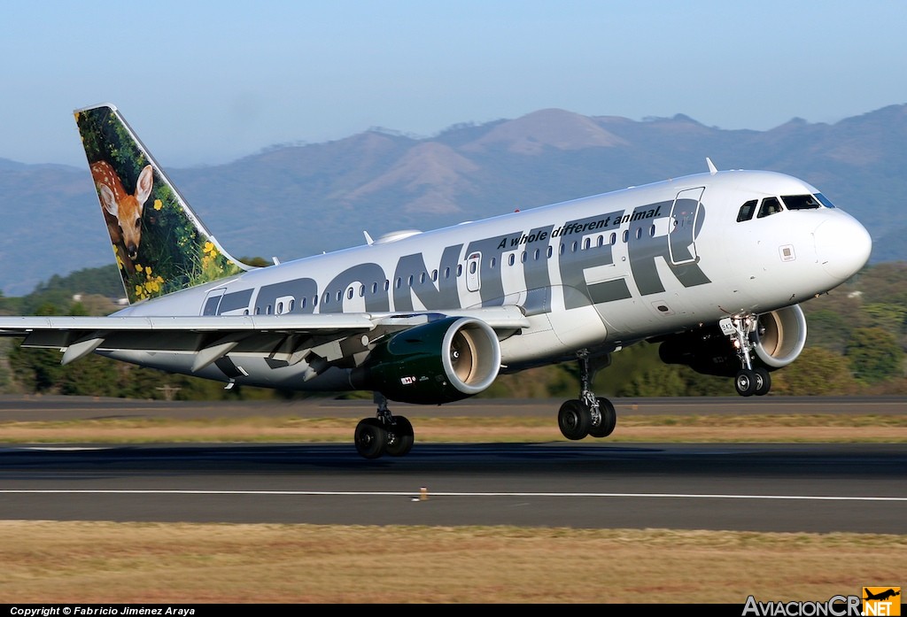 N943FR - Airbus A319-112 - Frontier Airlines