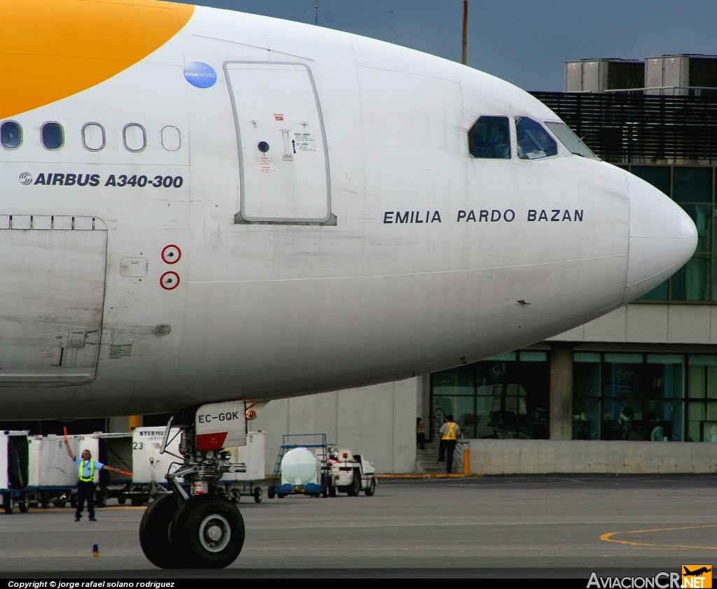 EC-GQK - Airbus A340-313X - Iberia