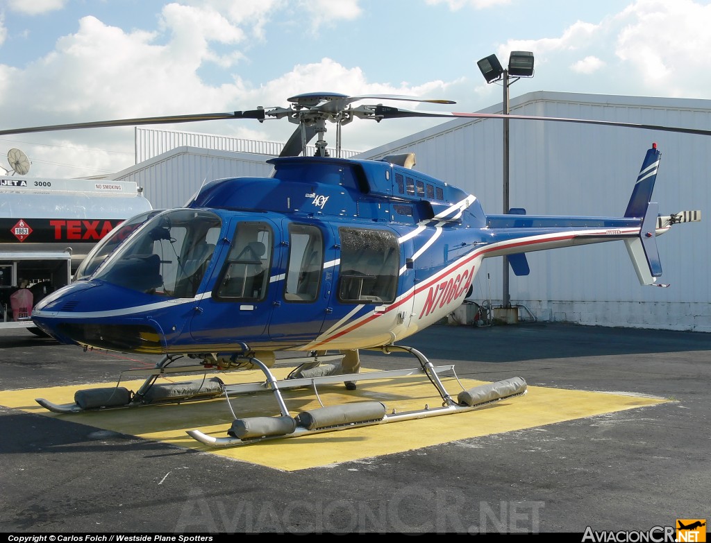 N706CA - Bell 407 - Caribbean Industrial Construction Co Inc