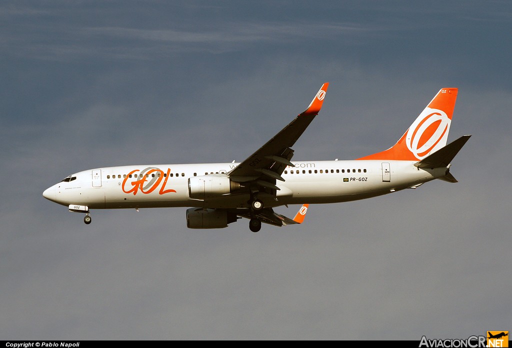 PR-GOZ - Boeing 737-83N - Gol Transportes Aereos