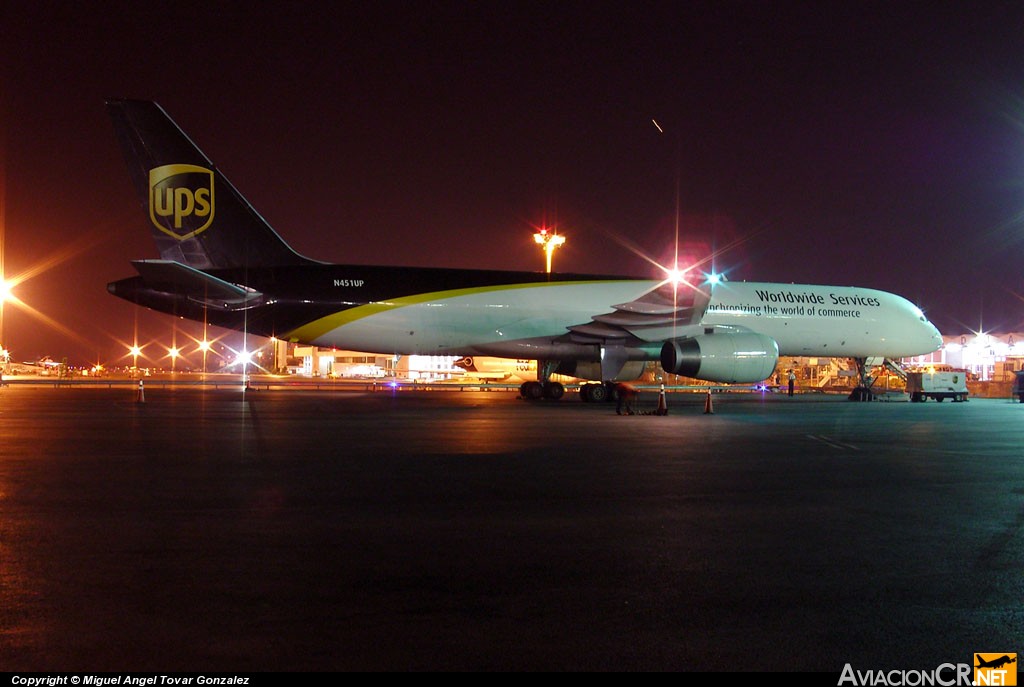 N451UP - Boeing 757-24APF - UPS - United Parcel Service
