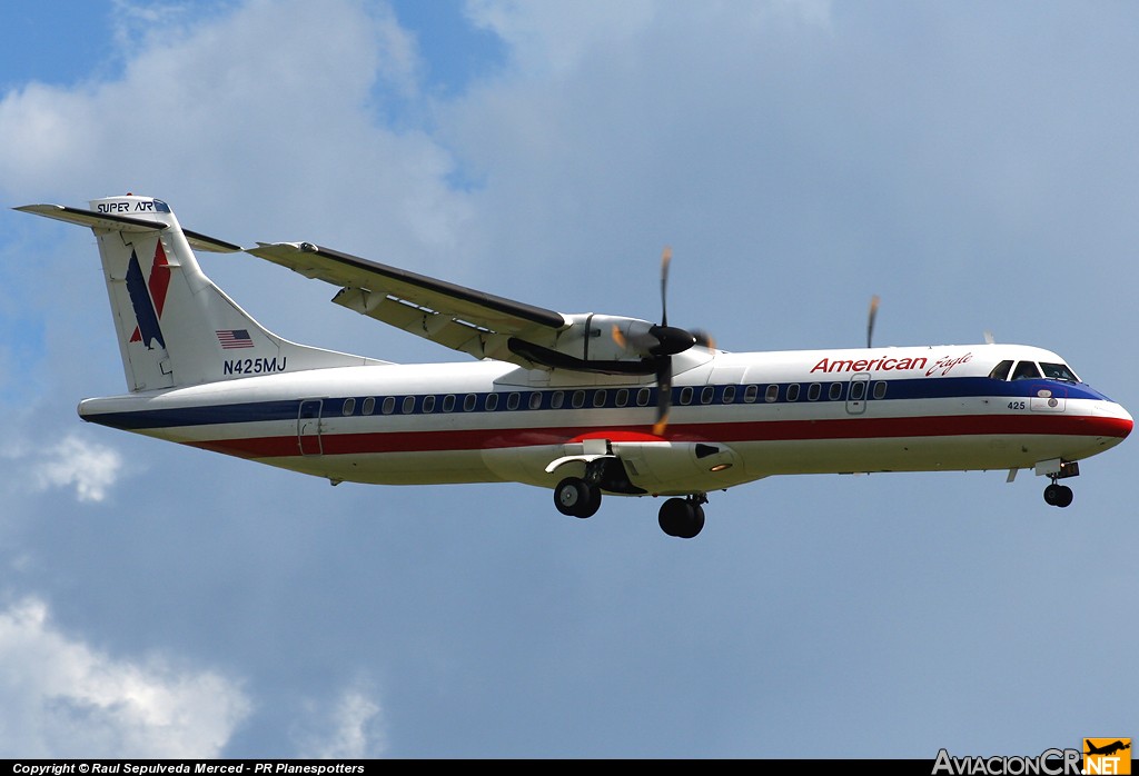 N425MJ - ATR 72-212 - American Eagle